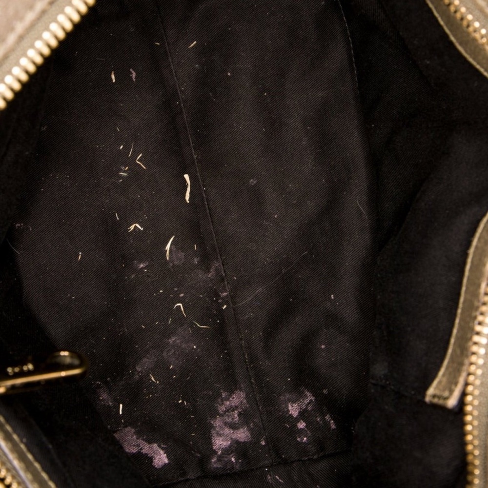 VINTAGE Chloe Olive Leather Tote Bag - Picture 7 of 11